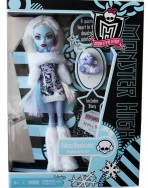 Кукла Monster High Abbey Bominable Doll With Pet Wooly Mammoth Named Shivver