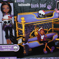Кукла Monster High Dead Tired Clawdeen Wolf Doll And Bed Playset