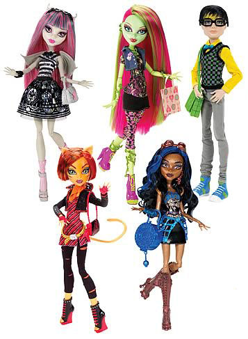 Monster High Wave 7 (new in 2012)